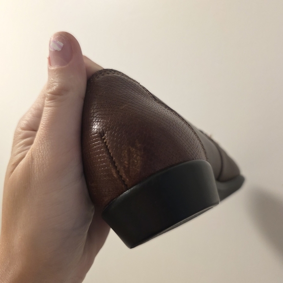 NEW SAS Tripad Comfort Brown Leather Arch Support Penny J Slip On Loafers Sz 8M - Picture 9 of 9